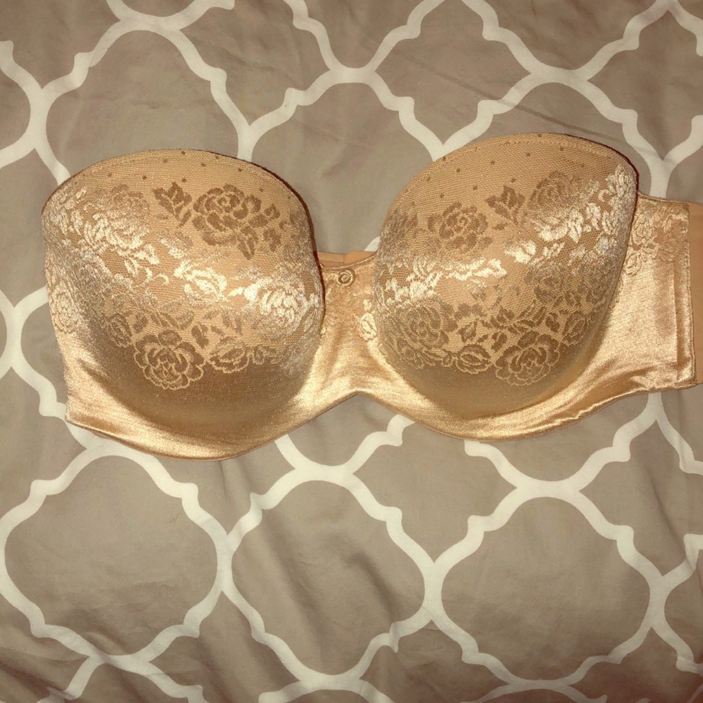 Strapless bra